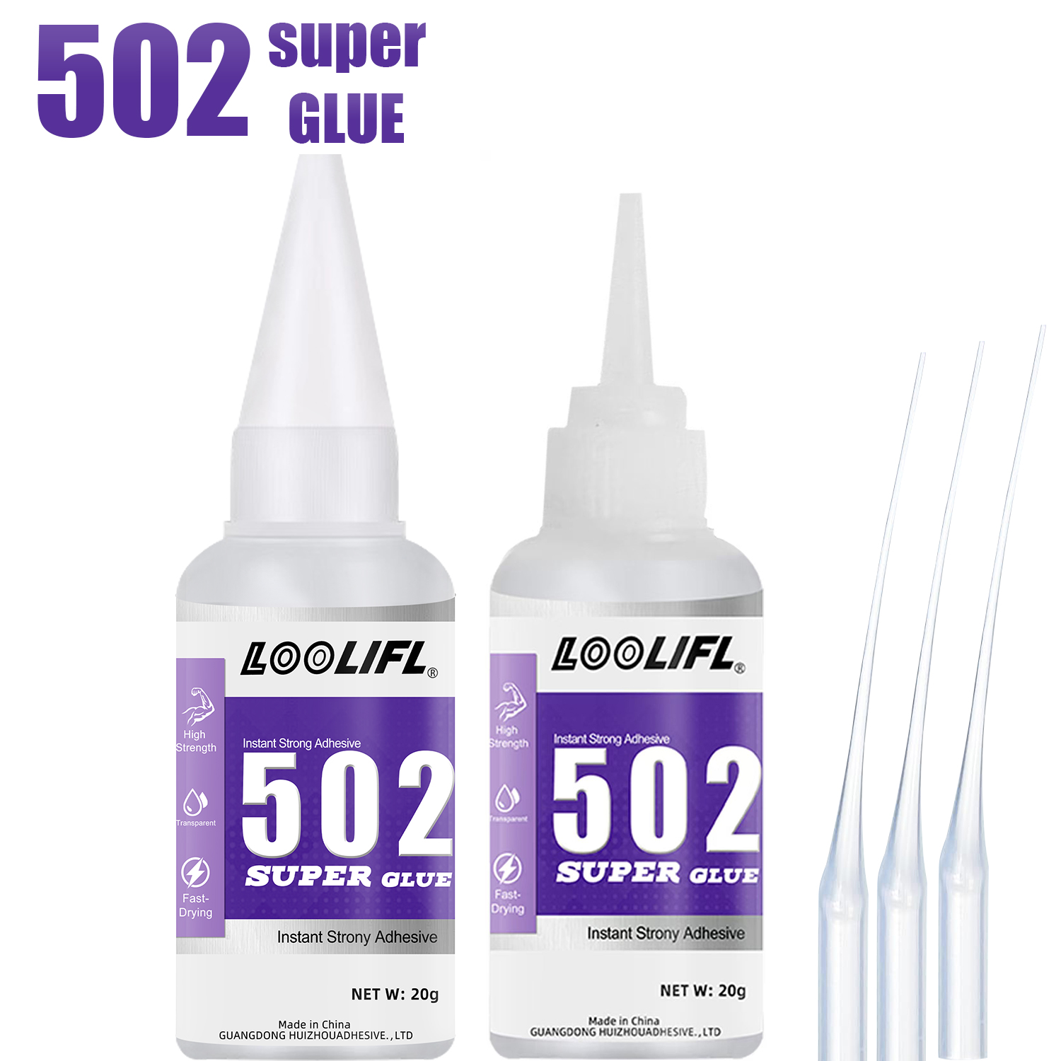 Woodworking Glue - Pegamento 502 Super Glue de secado