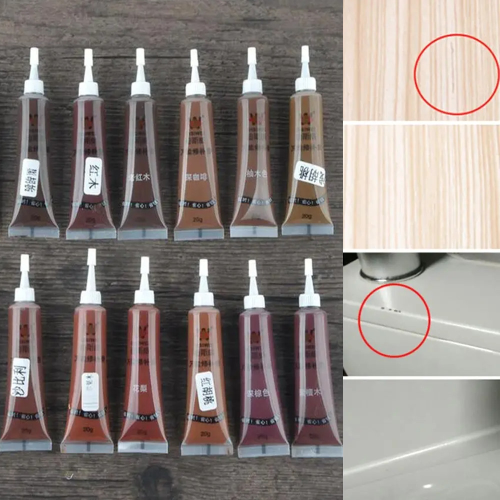 Woodworking Resin - Agente reparador de arañazos para muebles