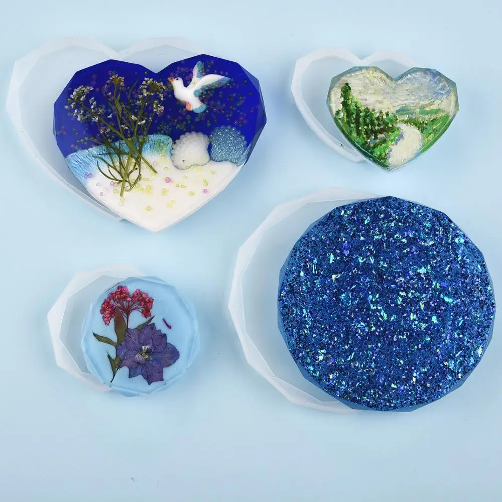 Molde de silicona para posavas - Woodworking Resin reseña y precio